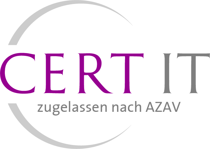 Das Expleo AZAV Zertifikat ausgestellt von CERT IT