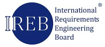 IREB Logo. IREB, das International Requirements Engineering Board, ist eine Non-Profit-Organisation und der Entwickler des CPRE (Certified Professional for Requirements Engineering) Zertifizierungskonzepts.