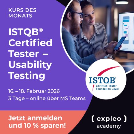 Academy - ISTQB Usability Testing 02_2026 posting